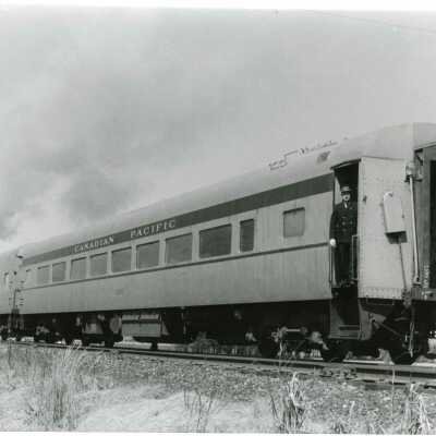 Photograph, Canadian Pacific Coach Cars.