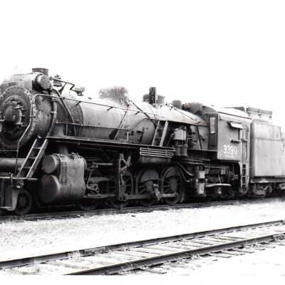 Photograph, CNR Locomotive 3390.