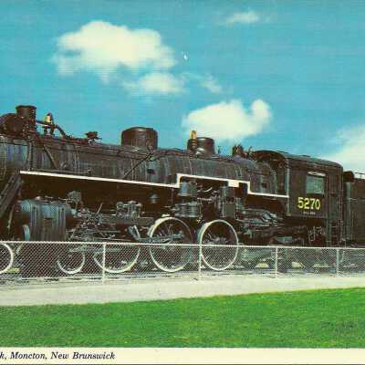 Photograph, CNR Locomotive 5270.