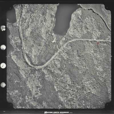 Photograph, Aerial Shots, Canadian National Railway, Unknown Location.