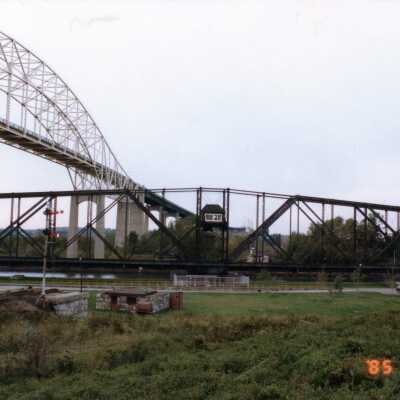 Photograph, International Bridge, Sault Ste Marie.