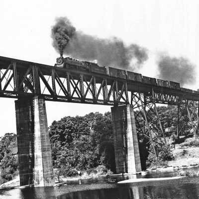 Photograph: CPR North Bound Freight