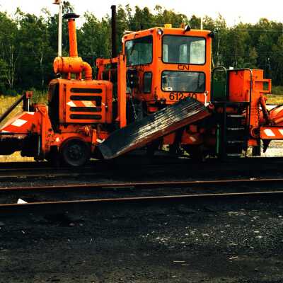 Photograph, CNR Yard Equipment, Capreol, Ontario