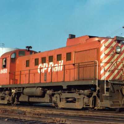 Photograph, Canadian Pacific Engine 8450