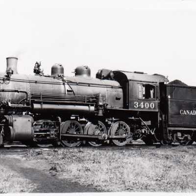 Photograph, CPR Locomotive 3400.