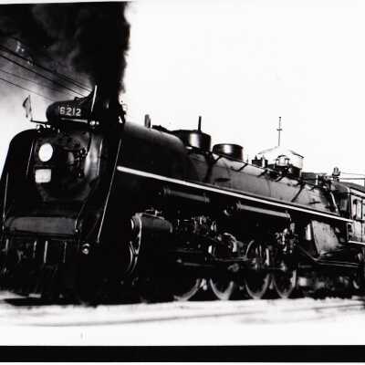 Photograph, CNR Steam Engine 6212