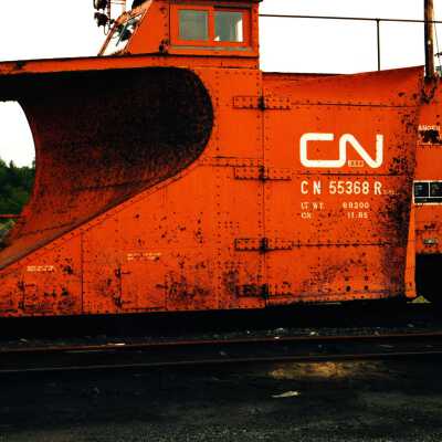 Photograph, CNR Snow Plow 55368
