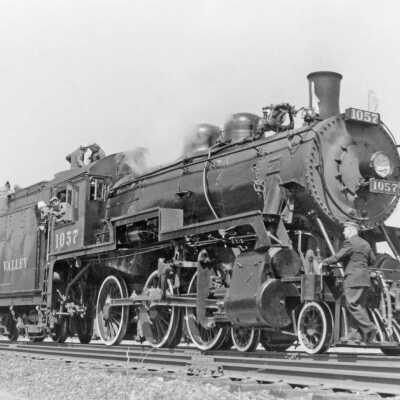 Photograph, Photograph, Canadian Pacific Locomotive 1057.