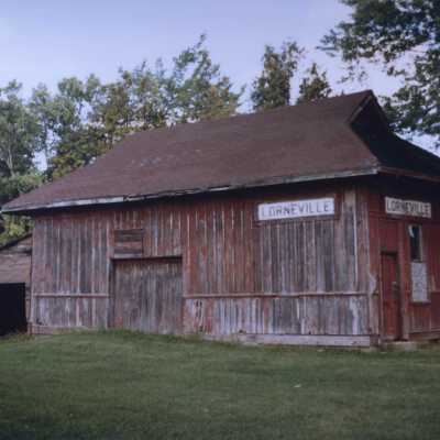 Photograph, CNR Station at Lorneville, Ontario.