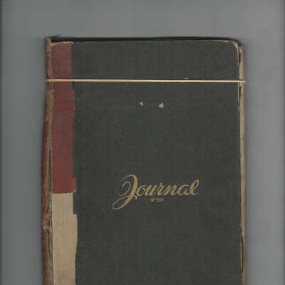 Deavey/Davey Coal and Wood Sales Log Book 1940s