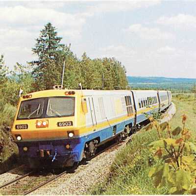 Photograph, Postcard, VIA LRC Train