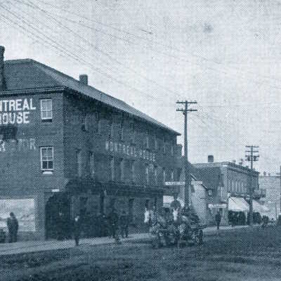 Photograph, Montreal House Hotel, Sudbury, Ontario.
