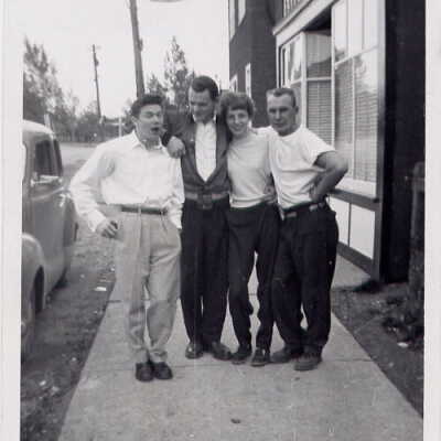 Photograph, Barrand's Red White Grocery Store, Capreol, Ontario.