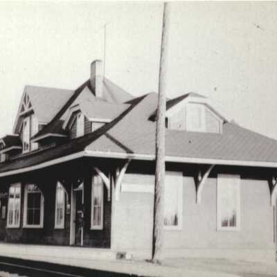 Photograph, CNR Station at Chester, Nova Scotia.