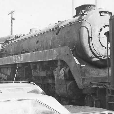 Photograph, Canadian Pacific Steam Engine 2353.