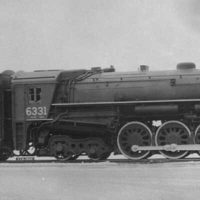 Photograph, Grand Trunk Western diesel engine No. 6331.