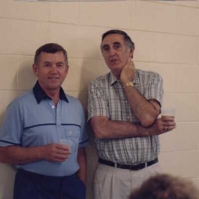 Photograph, Eli Martel, Norm Giroux.