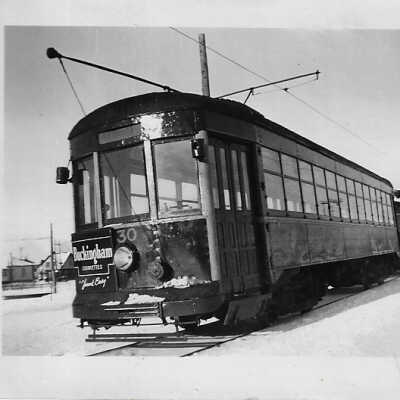 Photograph of a Sudbury Copper Cliff Suburban Electric Railway Streetcar