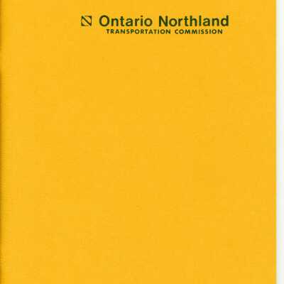 70th Annual Report of the Ontario Northland Transportation Commission (for the year ended December 31, 1970)