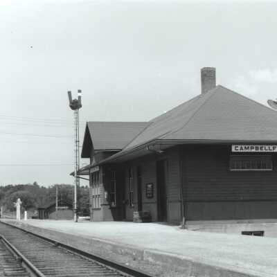 Photograph, CNR Station at Campbellford, Ontario.