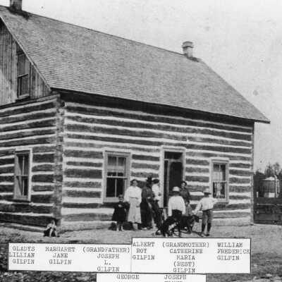 Photograph- "The Original Gilpin Homestead"