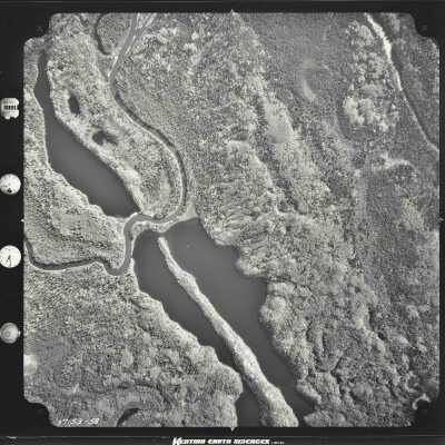 Photograph, Aerial Shots, Canadian National Railway, Unknown Location.