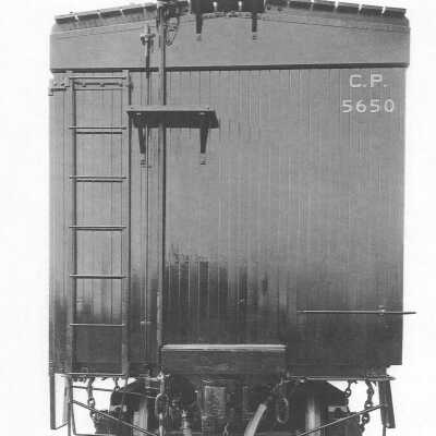 Photograph, CPR Boxcar 5650.