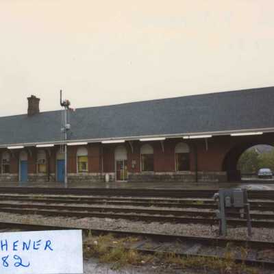 Photograph, CNR Station, Kitchener, Ontario.