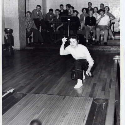 Photograph, Bowling Alley in the YMCA.