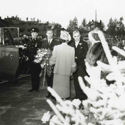 Photograph, Queen Elizabeth II, Prince Philip, Royal Visit.
