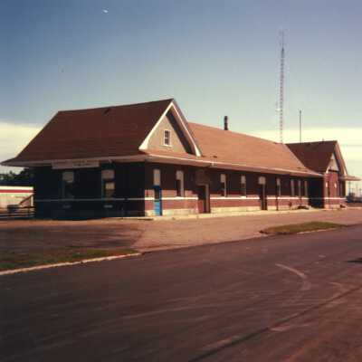 Photograph, CNR Station at Port au Prairie