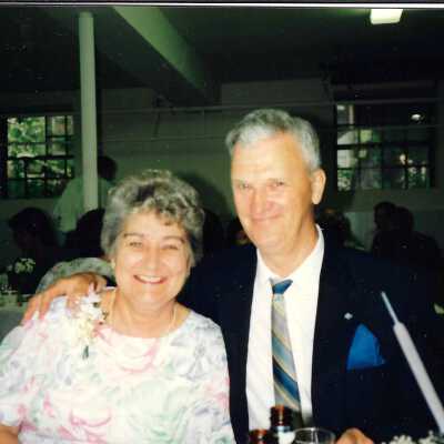 Photograph - Don Ouellet and Wife 1989 Retirement