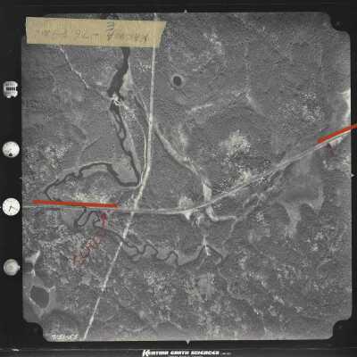 Photograph, Aerial Shots, Canadian National Railway, Unknown Location.