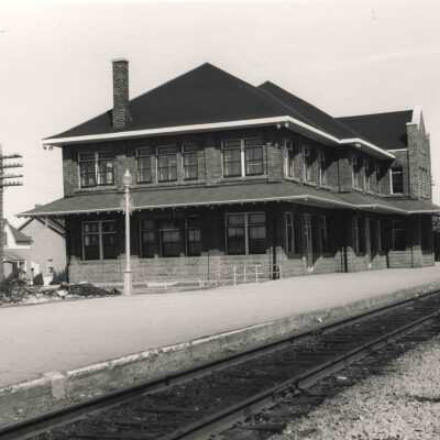 Photograph, CNR Station, Stratford, Ontario.