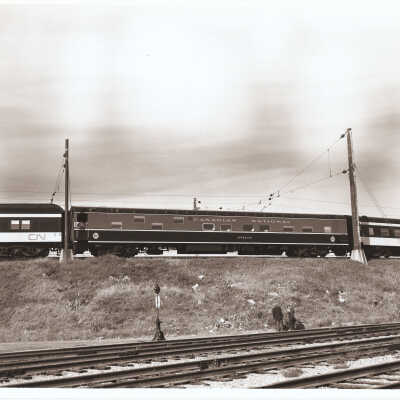 Photograph - Canadian National "Evelyn" passenger car no. 1157
