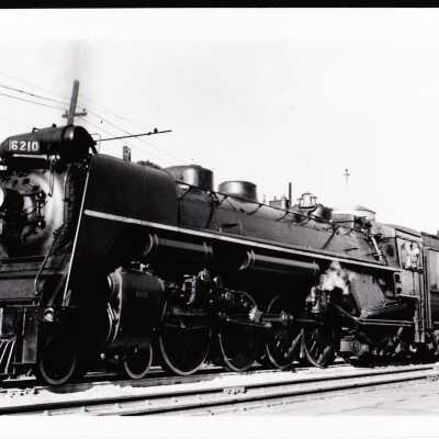 Photograph, CNR Steam Engine 6210