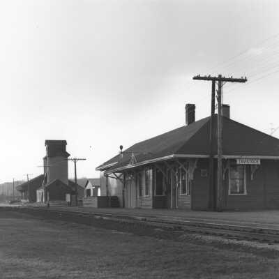 Photograph, CNR Station, Tavistock, Ontario, Canada.