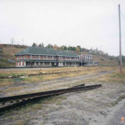 Photograph, Hornpayne CNR Station, 1996.