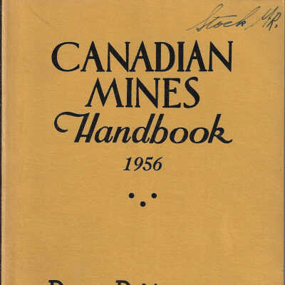 Canadian Mines Handbook: 1956