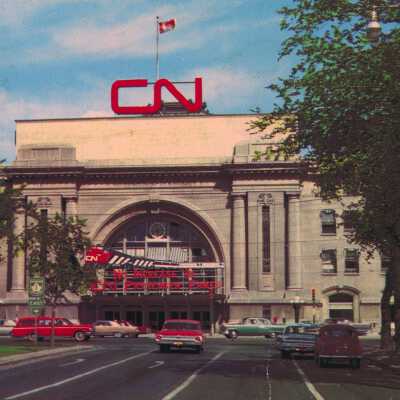 Photograph, CNR Station at Winnipeg