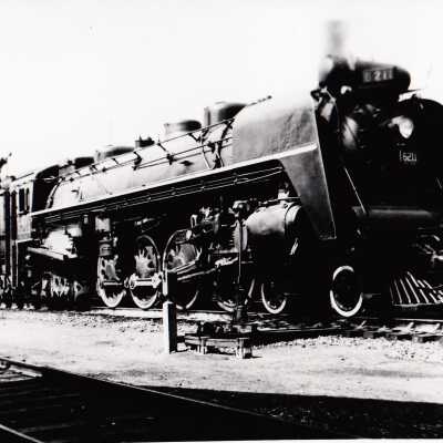 Photograph, CNR Steam Engine 6211