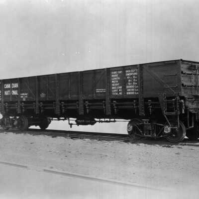 Photograph, Canadian National Railways (CNR) Freight service car.