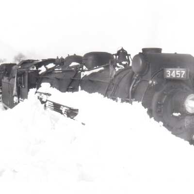 Photograph, CNR Locomotive 3457.