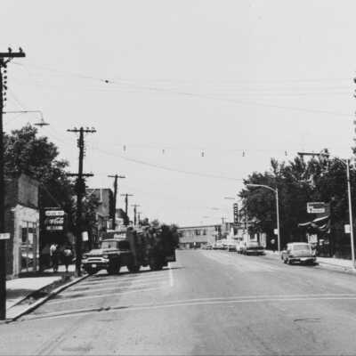 Photograph, Young Street, Capreol, Ontario.