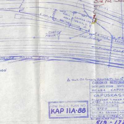 Blueprint - CN Kapuskasing