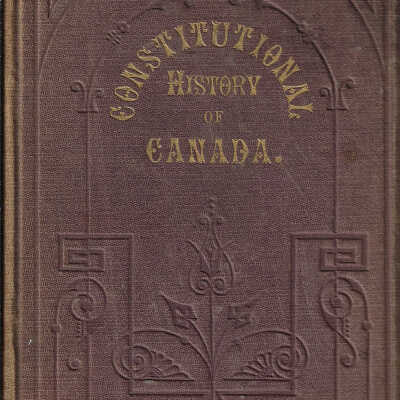 Constitutional History of Canada