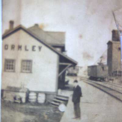 Photograph, CNR Gormley Station, Gormley, Ontario.