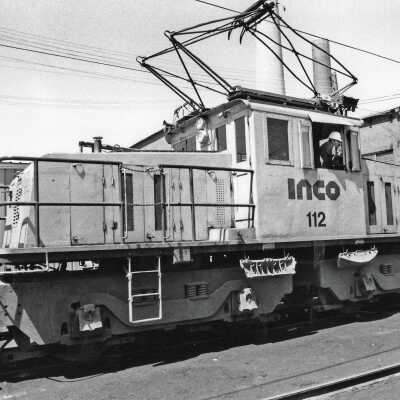 Photograph - INCO electric locomotive no. 112