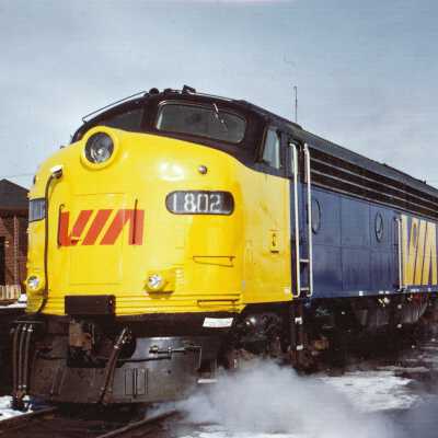 Photograph, VIA Rail Engine 1802