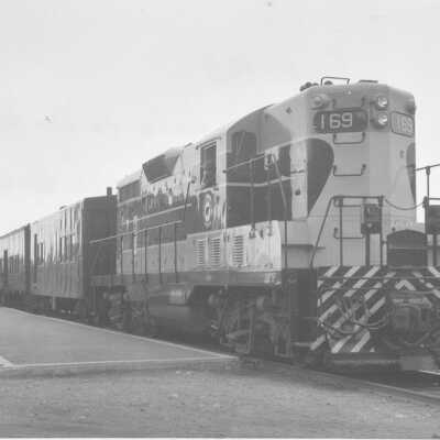 Photograph, Algoma Central Locomotive 169.